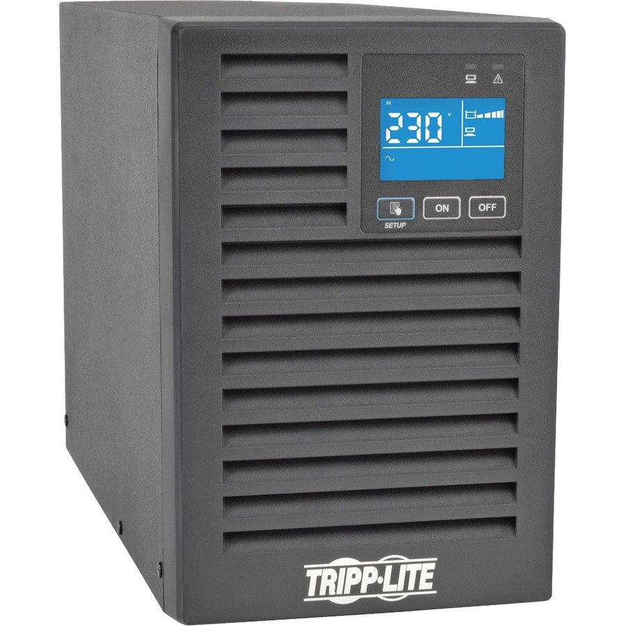 Tripp Lite SmartOnline 230V 1kVA 900W On-Line Double-Conversion UPS, Tower, Extended Run, Network Card Options, LCD, USB, DB9