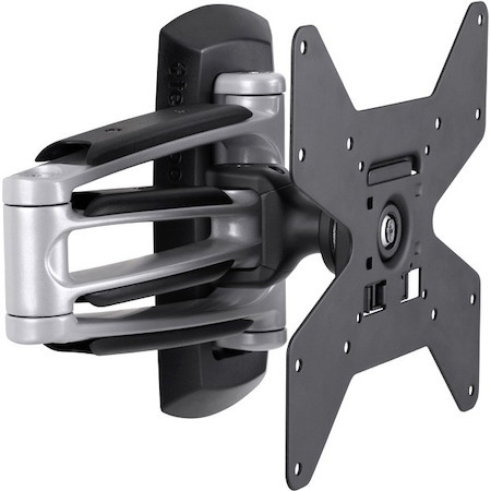 Atdec TH full motion wall mount - Loads up to 55lb - VESA up to 200x200