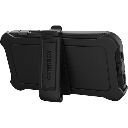 OtterBox Defender Rugged Carrying Case (Holster) Apple iPhone 14 Pro Smartphone - Black
