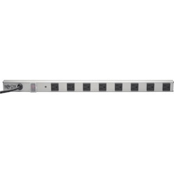 Tripp Lite by Eaton 8-Outlet Power Strip with Surge Protection 6 ft. (1.83 m) Cord 1050 Joules 2 ft. (0.61 m) length