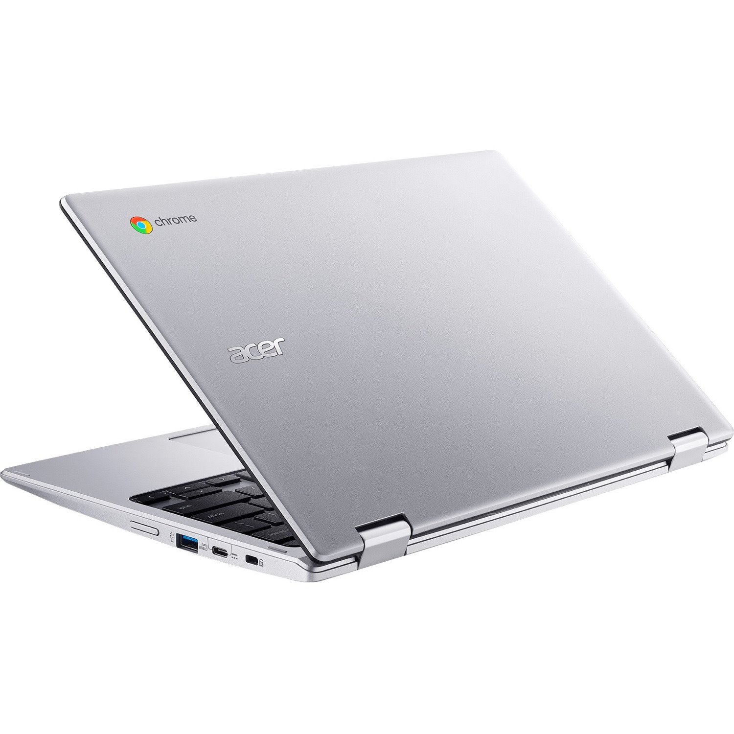 Acer Chromebook Spin 311 CP311-2H CP311-2H-C7QD 11.6" Touchscreen 2 in 1 Chromebook - HD - 1366 x 768 - Intel Celeron N4000 Dual-core (2 Core) 1.10 GHz - 4 GB Total RAM - 64 GB Flash Memory - Pure Silver