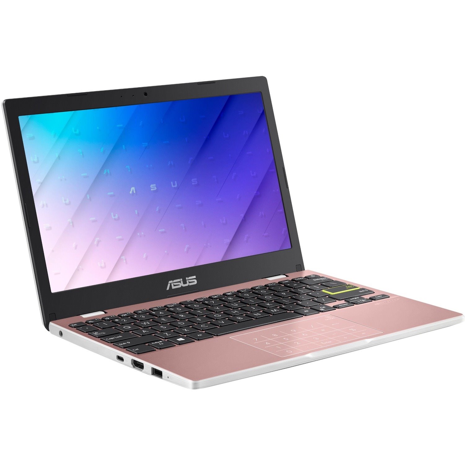 Asus E210 E210MA-GJ325WS 29.5 cm (11.6") Netbook - HD - 1366 x 768 - Intel Celeron N4020 Dual-core (2 Core) 1.10 GHz - 4 GB Total RAM - 4 GB On-board Memory - 64 GB Flash Memory - Rose Pink, Black