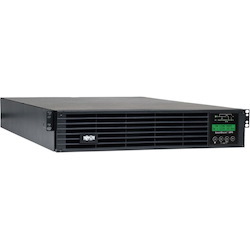 Eaton Tripp Lite Series SmartOnline 3000VA 2700W 120V Double-Conversion UPS - 7 Outlets, Extended Run, Network Card Option, LCD, USB, DB9, 2U Rack/Tower Battery Backup