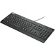 Lenovo Keyboard - Cable Connectivity - USB Interface - English (US) - Black