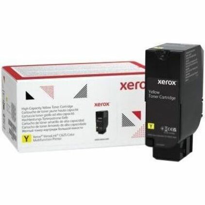 Xerox Original High Yield Laser Toner Cartridge - Yellow Pack