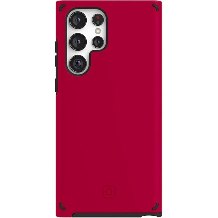 Incipio Duo Case for Samsung Galaxy S22 Ultra Smartphone - Salsa Red