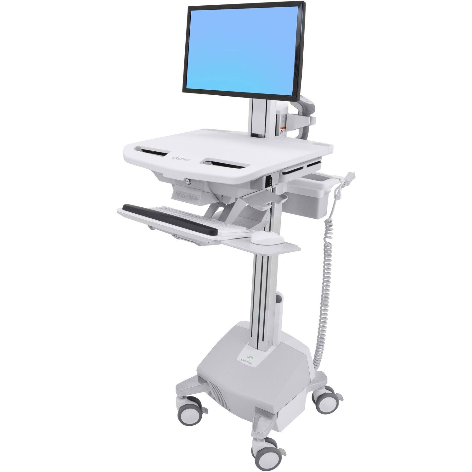 Ergotron StyleView Electric Lift Cart with LCD Pivot, LiFe Powered, AU/NZ