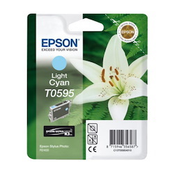 Epson T0595 Original Inkjet Ink Cartridge - Light Cyan Pack