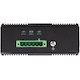 StarTech.com Industrial 6 Port Gigabit Ethernet Switch w/4 PoE RJ45 +2 SFP Slots 30W 802.3at PoE+ 12-48VDC 10/100/1000 Mbps -40C to 75C