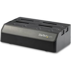 StarTech.com Drive Dock SATA/600 - USB 3.1 Type C Host Interface - UASP Support External - Black