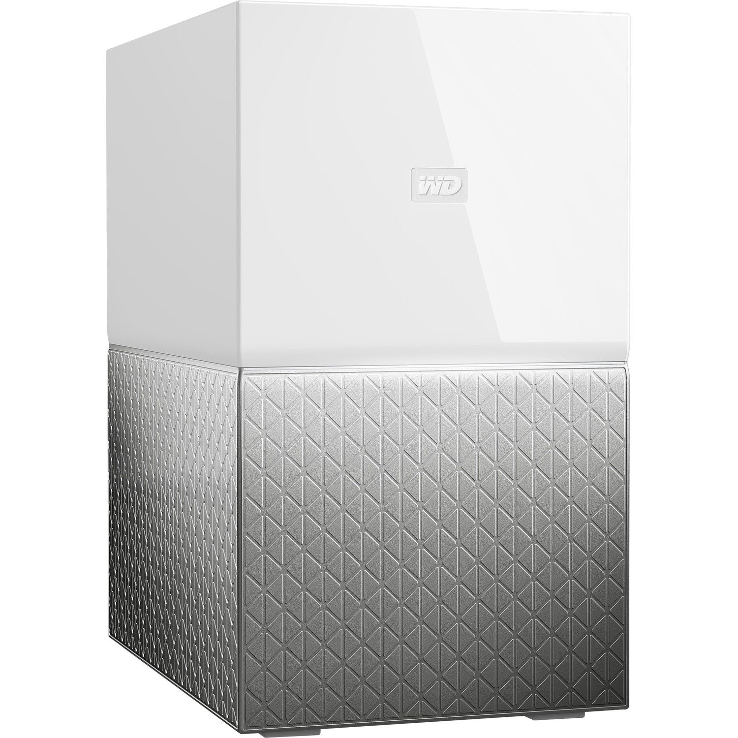 WD My Cloud Home Duo WDBMUT0040JWT-EESN 2 x Total Bays NAS Storage System - 4 TB HDD Desktop