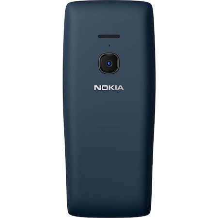 Nokia 8210 4G 128 MB Feature Phone - 2.8" TFT LCD QVGA 240 x 320 - Cortex A71 GHz - 48 MB RAM - Series 30+ - 4G - Dark Blue