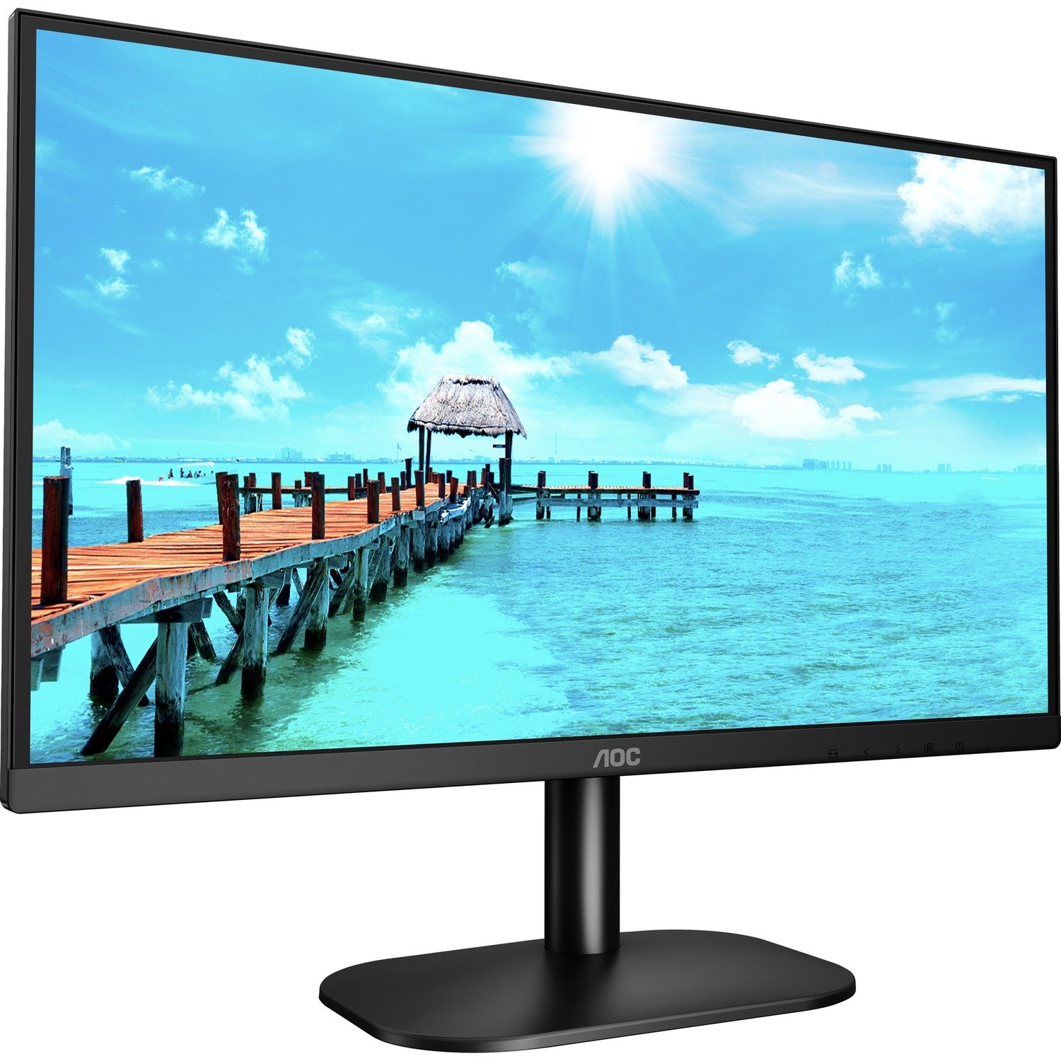AOC 22B2DA 54.6 cm (21.5") Full HD WLED LCD Monitor - 16:9 - Textured Black