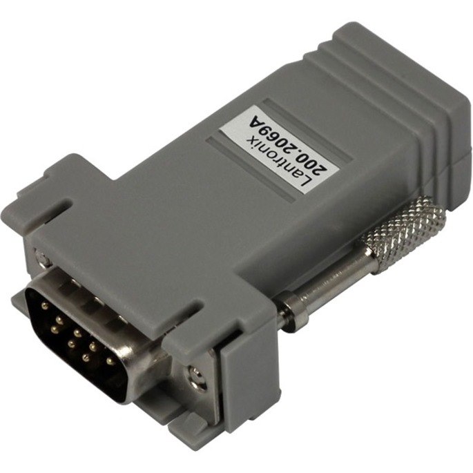 Lantronix Accessory, RJ45 To DB9M DCE Adapter, SLC, EDSxPR, EDSxPS, connection to DB9F DTE