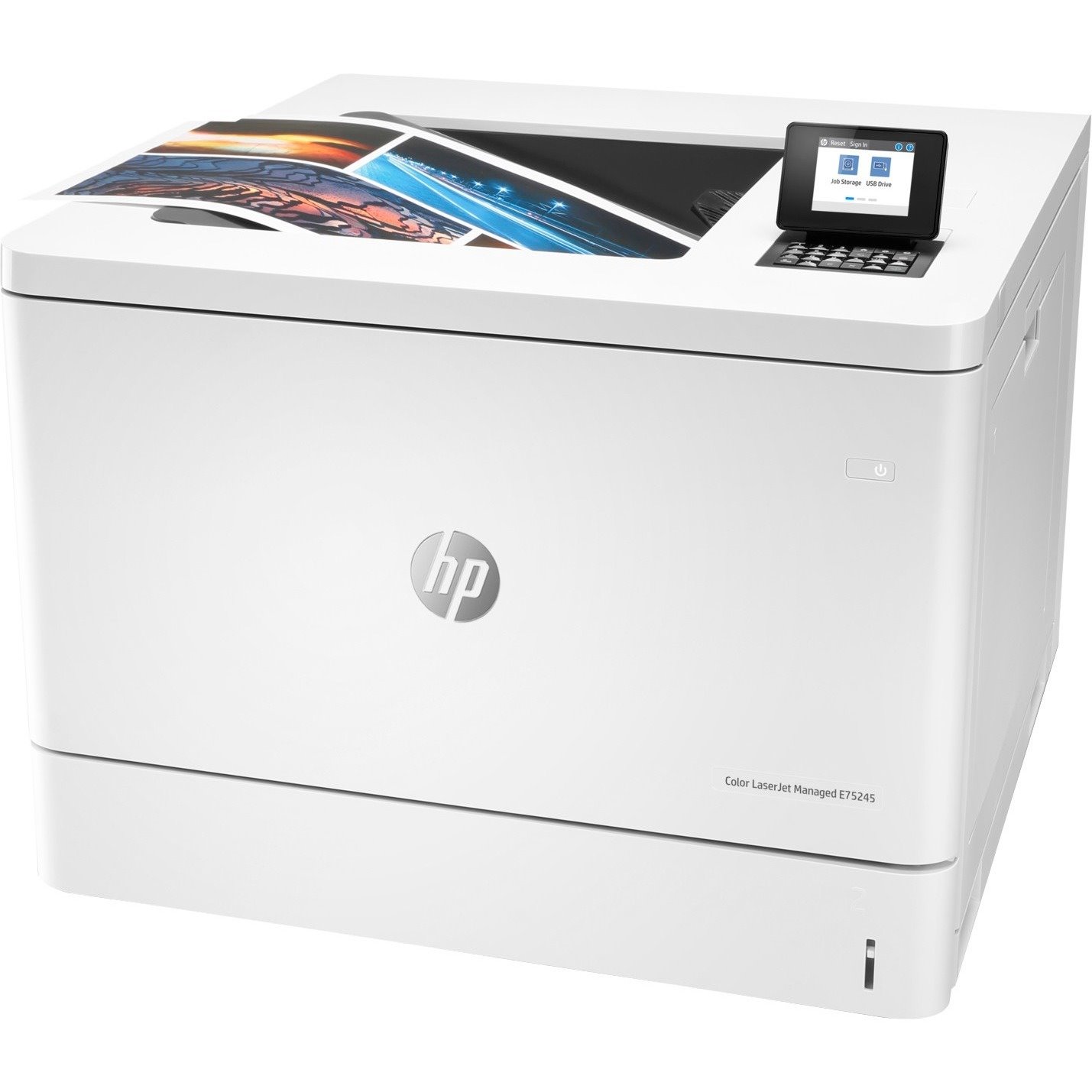 HP LaserJet Managed E75245 E75245dn Desktop Laser Printer - Colour