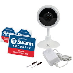 Swann SWIFI-TRACKCM32GB 2 Megapixel Indoor Full HD Network Camera - Colour - White