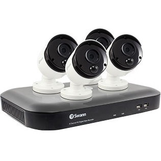 Swann SWDVK-855804 8 Channel Night Vision Wired Video Surveillance System 2 TB HDD