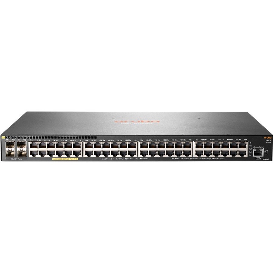 Aruba 2930F 48G PoE+ 4SFP Switch