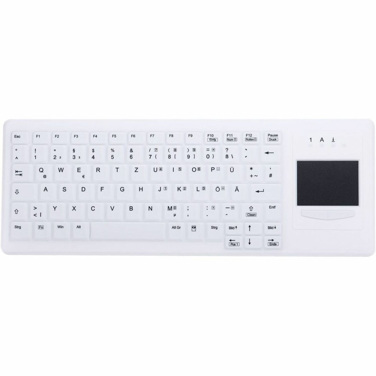 Active Key Keyboard - Wireless Connectivity - USB Interface - TouchPad - English (UK)