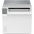 Epson EU-m30 (001) Desktop Direct Thermal Printer - Monochrome - Receipt Print - USB - USB Host - Serial - With Cutter - White