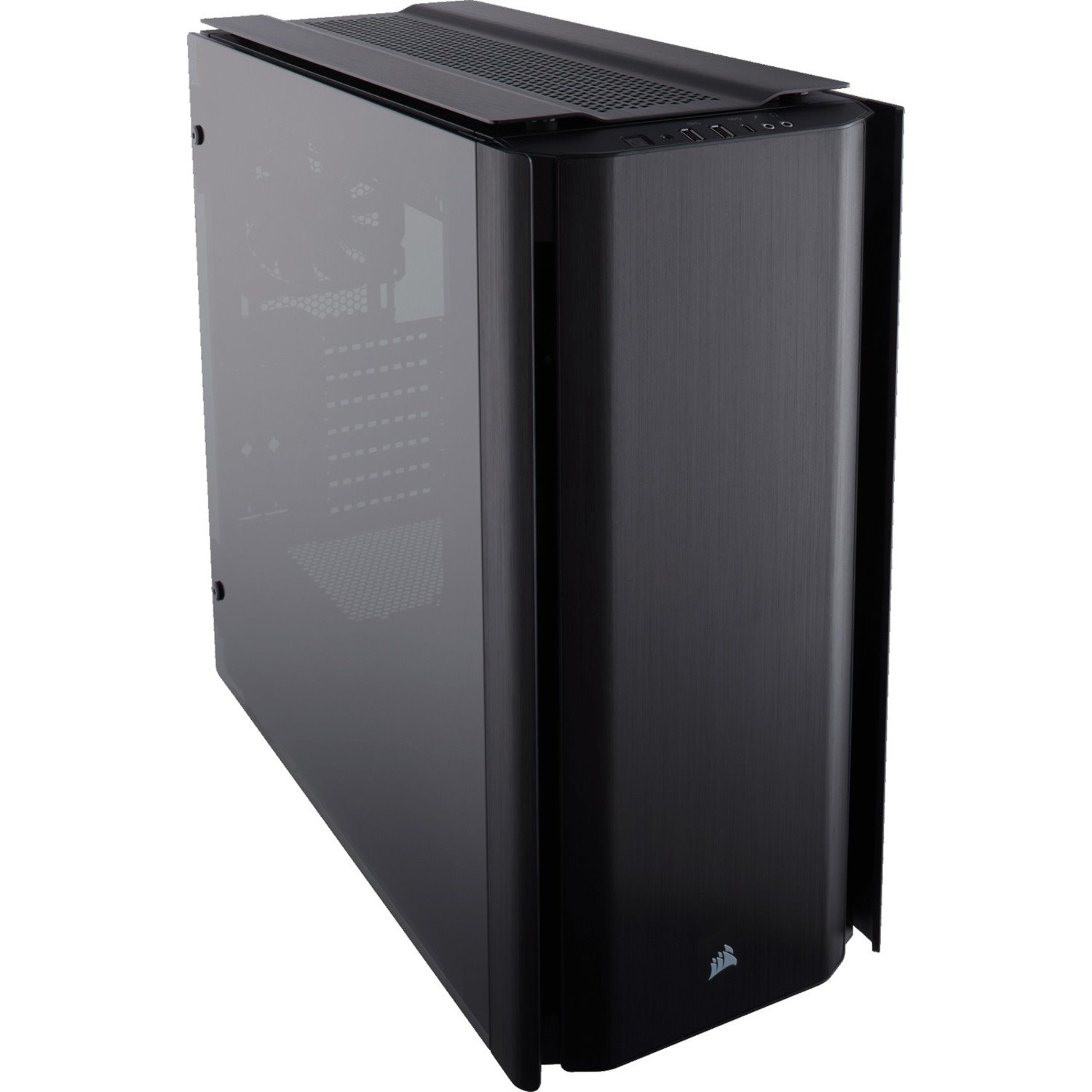 Corsair Obsidian 500D Computer Case - ATX, Micro ATX, Mini ITX Motherboard Supported - Mid-tower - Tempered Glass, Aluminium