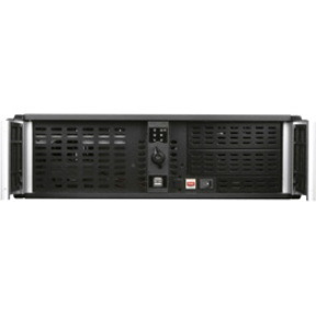 iStarUSA 3U Compact Stylish Rackmount Front-Mounted PSU Chassis Silver