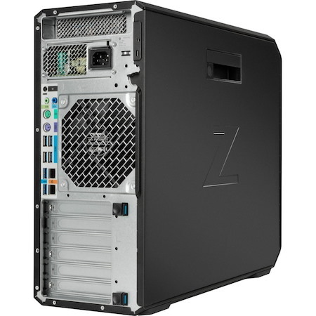 HP Z4 G4 Workstation - 1 x Intel Core X-Series 9th Gen i7-9800X - 32 GB - 1 TB HDD - 1 TB SSD - Mini-tower - Black