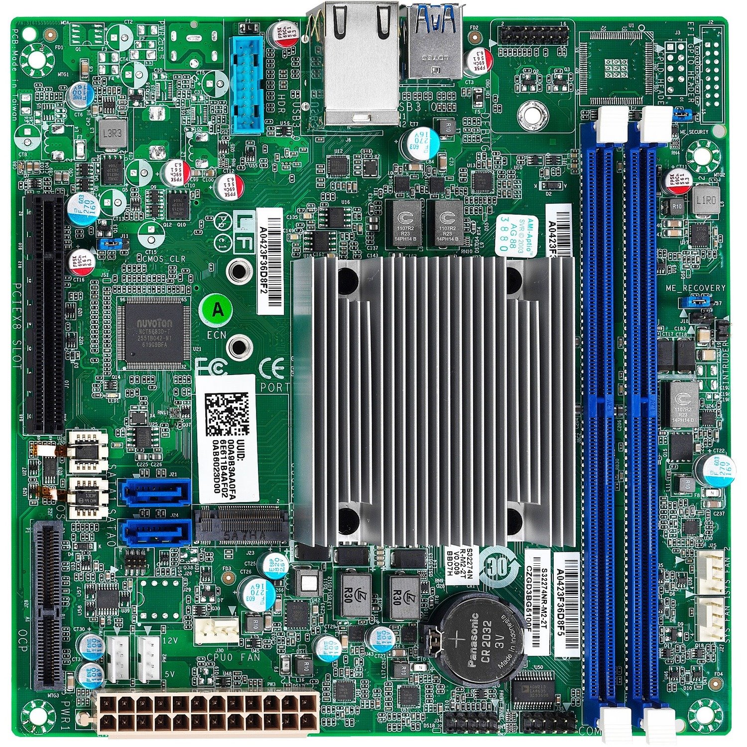 Tyan S3227 Desktop Motherboard - Intel Chipset - Mini ITX