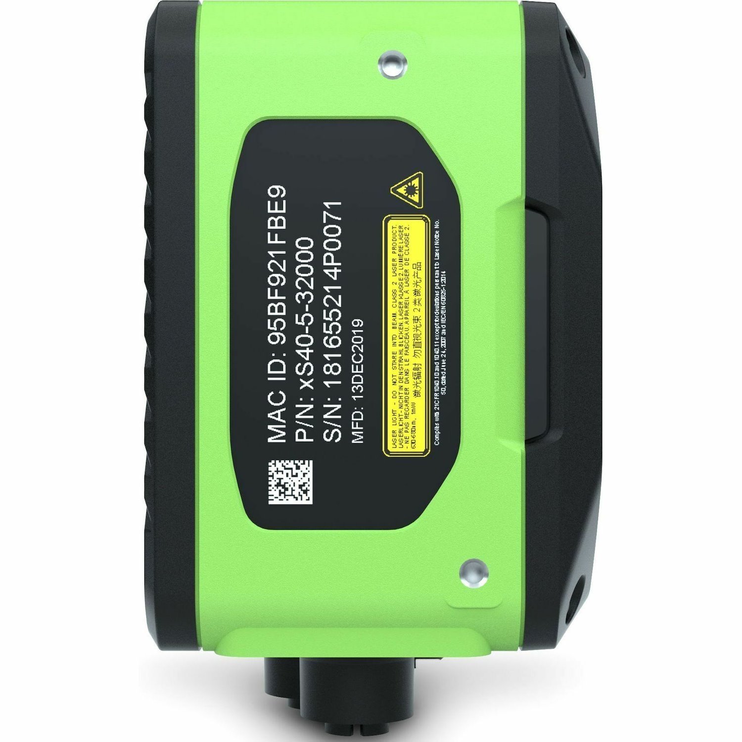 Zebra FS40 Rugged Industrial, Logistics, Warehouse Fixed Mount Barcode Scanner - Cable Connectivity - Industrial Green