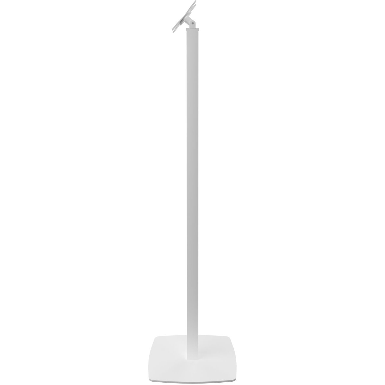 CTA Digital Premium Thin Profile Floor stand with VESA plate and Base (White)