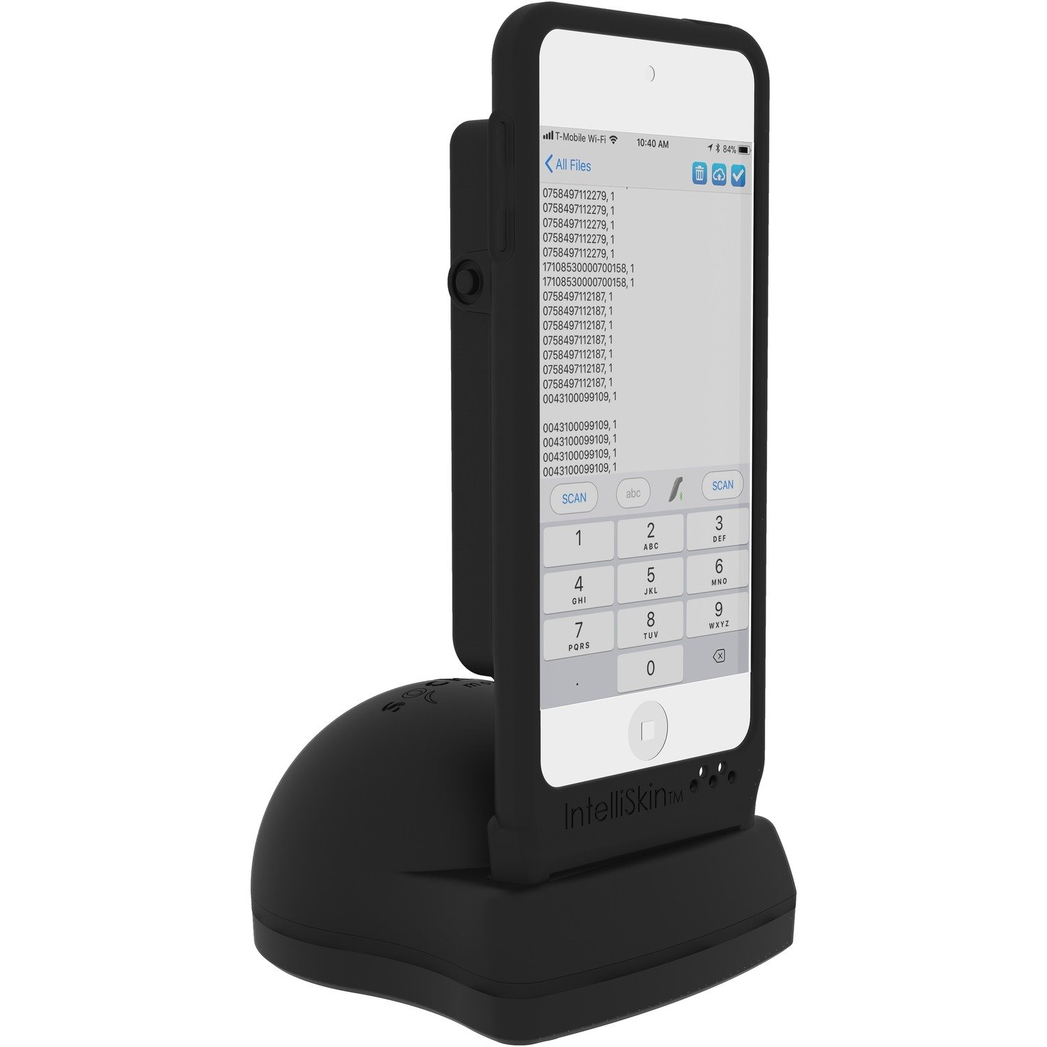 Socket Mobile DuraSled DS800 Modular Barcode Scanner - Plug-in Card Connectivity - USB Cable Included