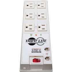 Tripp Lite by Eaton Protect It! 6-Outlet Surge Protector, 6 ft. (1.83 m) Cord, 3040 Joules, Tel/DSL Protection