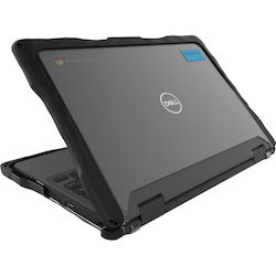 Gumdrop DropTech Rugged Case for Dell Chromebook - Black - 1 Pack
