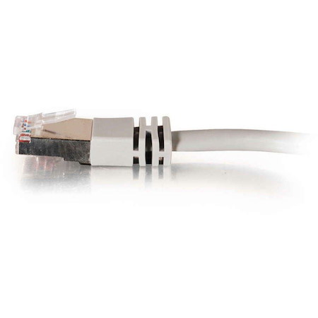 C2G 100ft Cat5e Ethernet Cable - Snagless Shielded (STP) - Gray
