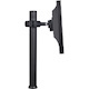 Atdec 16.5in pole desk mount with one display head - Loads up to 26.5lb - VESA 75x75, 100x100