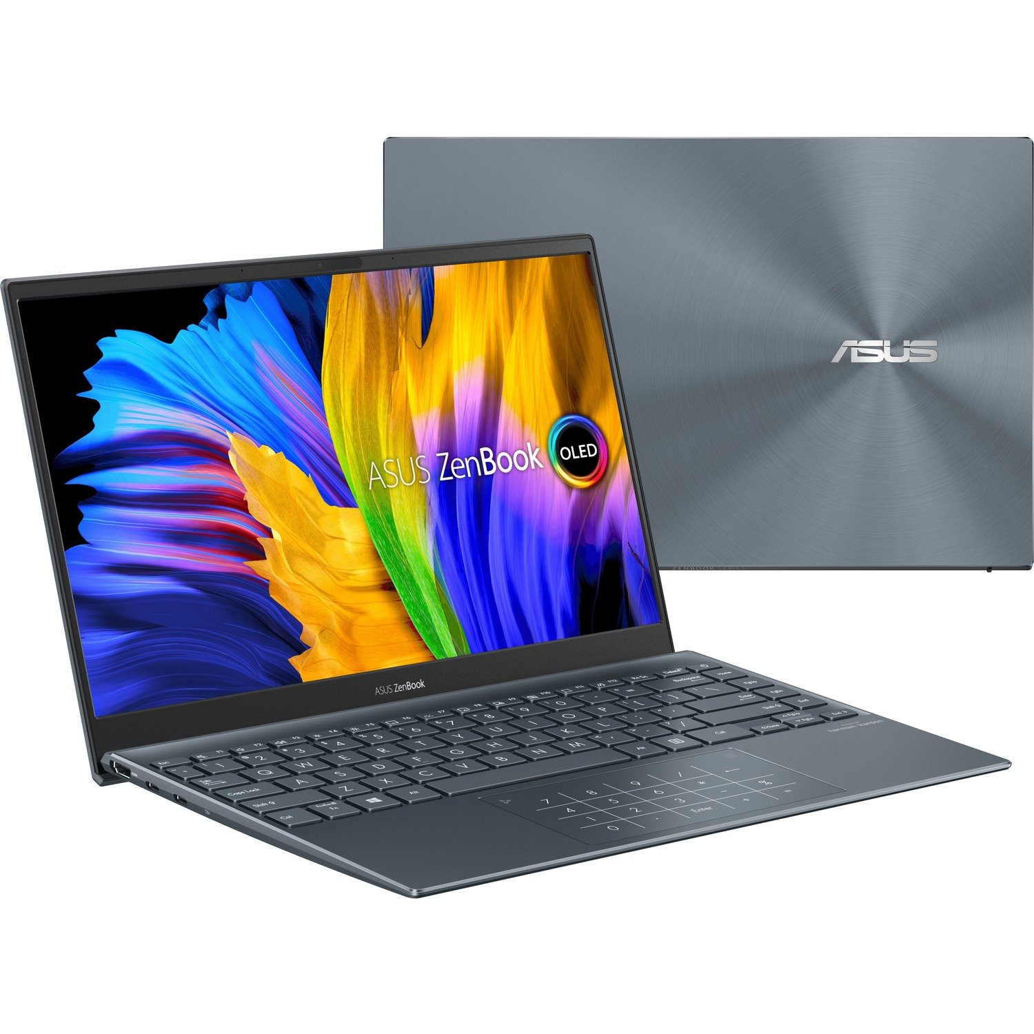 Asus ZenBook 13 UM325 UM325UA-DH51 13.3" Notebook - Full HD - 1920 x 1080 - AMD Ryzen 5 5500U Hexa-core (6 Core) 2.10 GHz - 8 GB Total RAM - 512 GB SSD