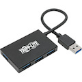 Tripp Lite by Eaton 4-Port Slim Portable USB-A Hub - USB 3.x (5Gbps) Aluminum Housing
