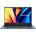 Asus Vivobook Pro 15 OLED K6502 K6502ZC-DB74 15.6" Notebook - Full HD - 1920 x 1080 - Intel Core i7 12th Gen i7-12650H Deca-core (10 Core) 2.30 GHz - 16 GB Total RAM - 16 GB On-board Memory - 512 GB SSD - Quiet Blue