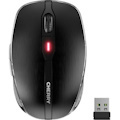 CHERRY MW 8C Advance Mouse - Bluetooth/Radio Frequency - USB - Laser - 6 Button(s) - Black - 1 Pack