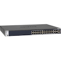 Netgear ProSafe M4300 M4300-28G 24 Ports Manageable Layer 3 Switch - 10 Gigabit Ethernet, Gigabit Ethernet - 10GBase-T, 10GBase-X, 10/100/1000Base-TX