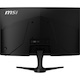 MSI Optix G243CV 24" Class Full HD Curved Screen Gaming LCD Monitor - 16:9 - Black