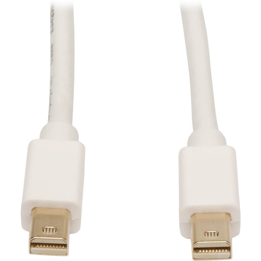 Eaton Tripp Lite Series Mini DisplayPort Cable, 4K 60Hz (M/M), White, 6 ft. (1.8 m)