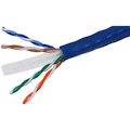 4XEM 1000 ft Roll Blue Cat6 Stranded CM-Rated For In-Wall Use