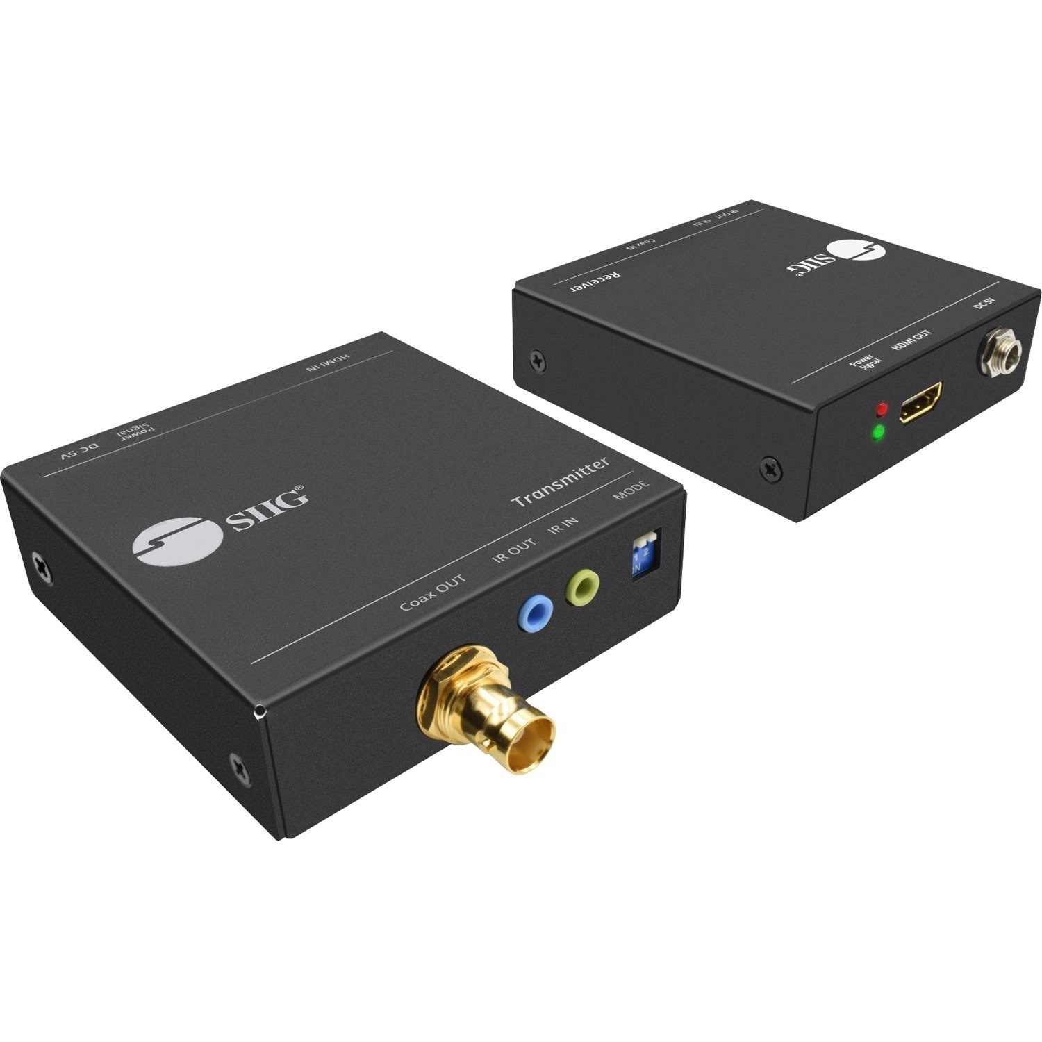 SIIG 1080p HDMI over Coaxial Extender with IR