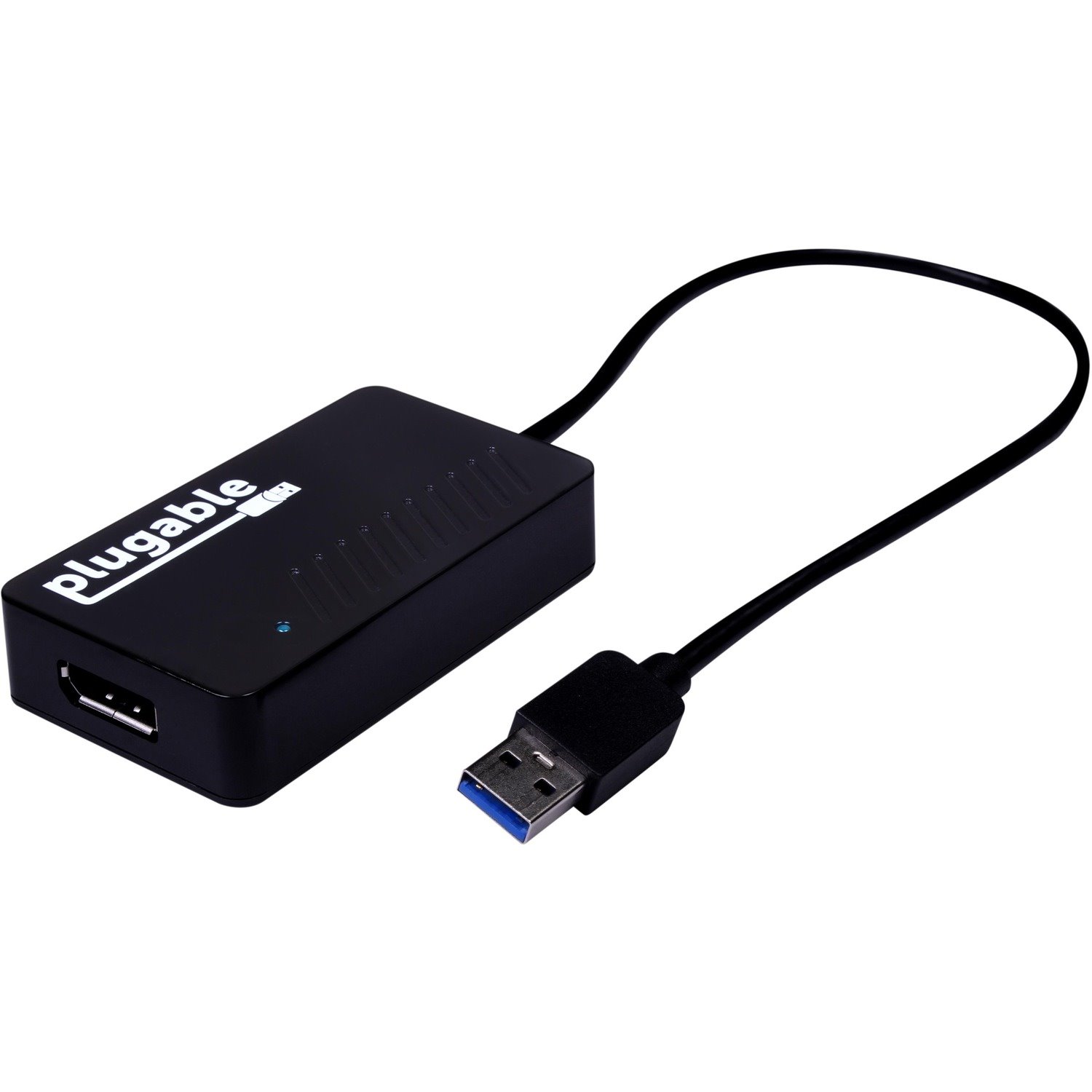 Plugable USB 3.0 to DisplayPort 4K UHD Video Graphics Adapter for Multiple Monitors up to 3840x2160