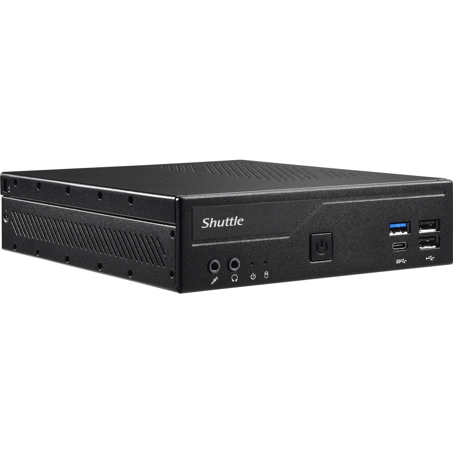 Shuttle XPC slim DH610 Barebone System - Slim PC - Socket LGA-1700 - 1 x Processor Support