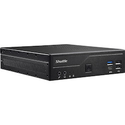 Shuttle XPC slim DH610 Barebone System - Slim PC - Socket LGA-1700 - 1 x Processor Support