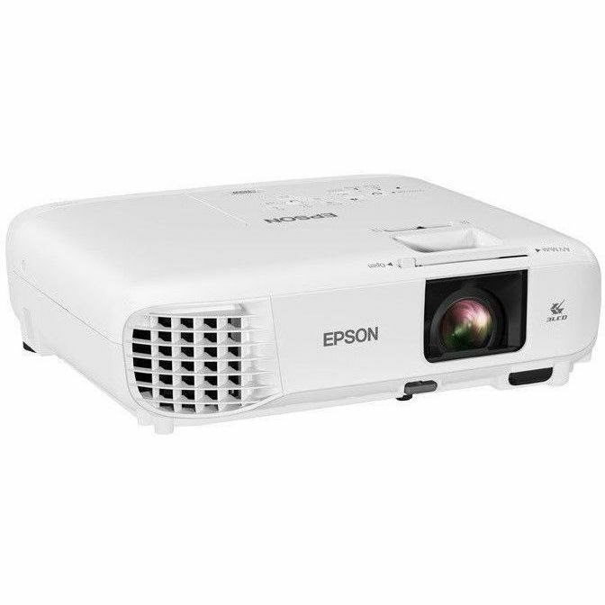 Epson PowerLite 119W 3LCD Projector - 16:10 - Ceiling Mountable, Portable - Refurbished