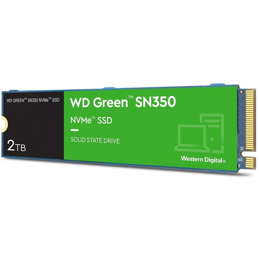 WD Green SN350 WDS200T3G0C 2 TB Solid State Drive - M.2 2280 Internal - PCI Express NVMe