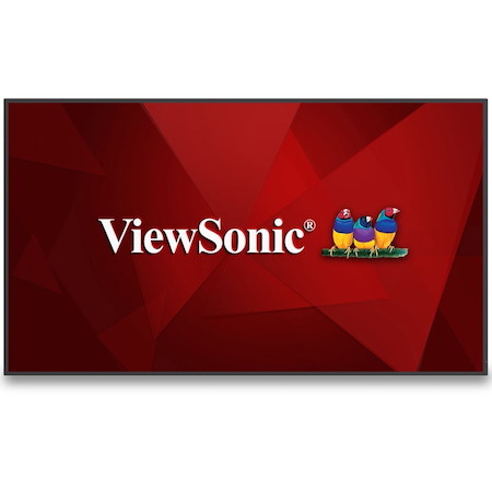 ViewSonic CDE5530 55" 4K UHD Wireless Presentation Display 24/7 Commercial Display with Portrait Landscape, HDMI, USB, USB C, Wifi/BT Slot, RJ45 and RS232